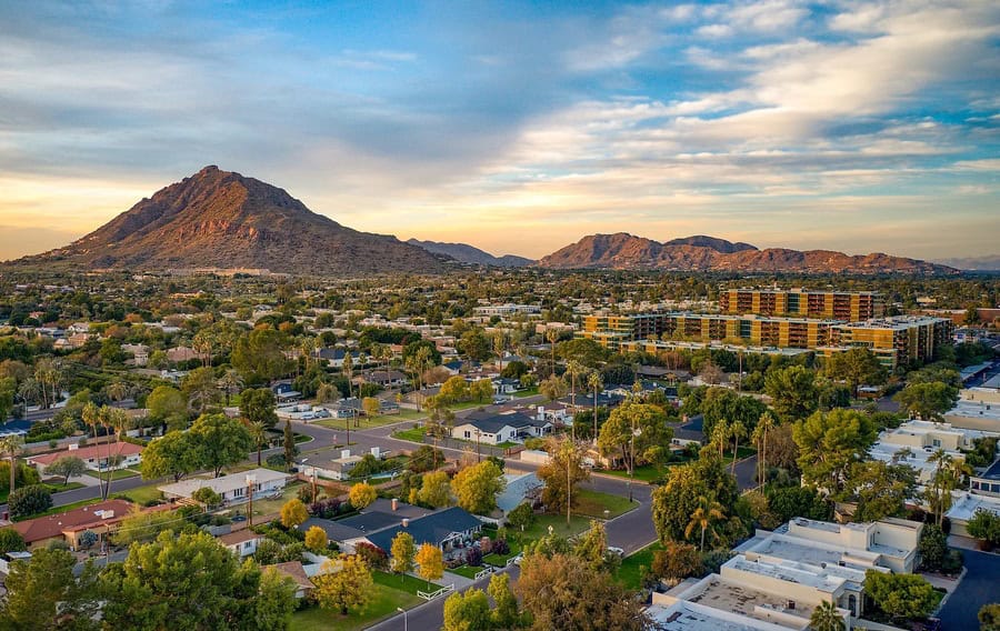 This image shows the beautiful community of Scottsdale Arizona.